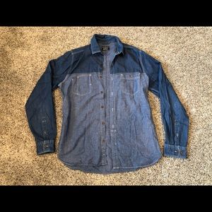 Express Jean Long Sleeve Polo